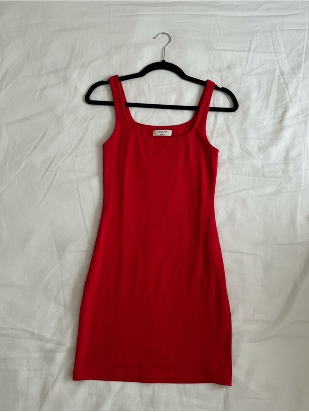 Babaton Red Tank Mini Dress